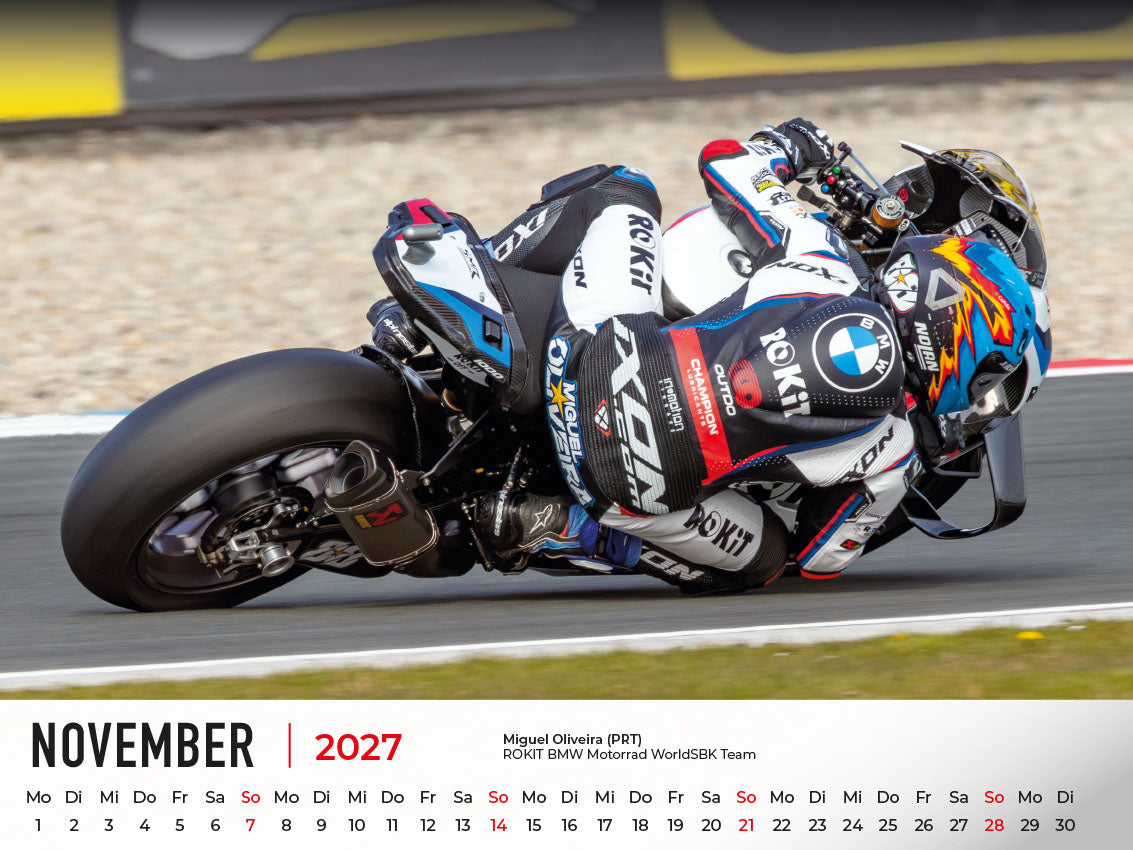 Superbike WM Kalender 2027