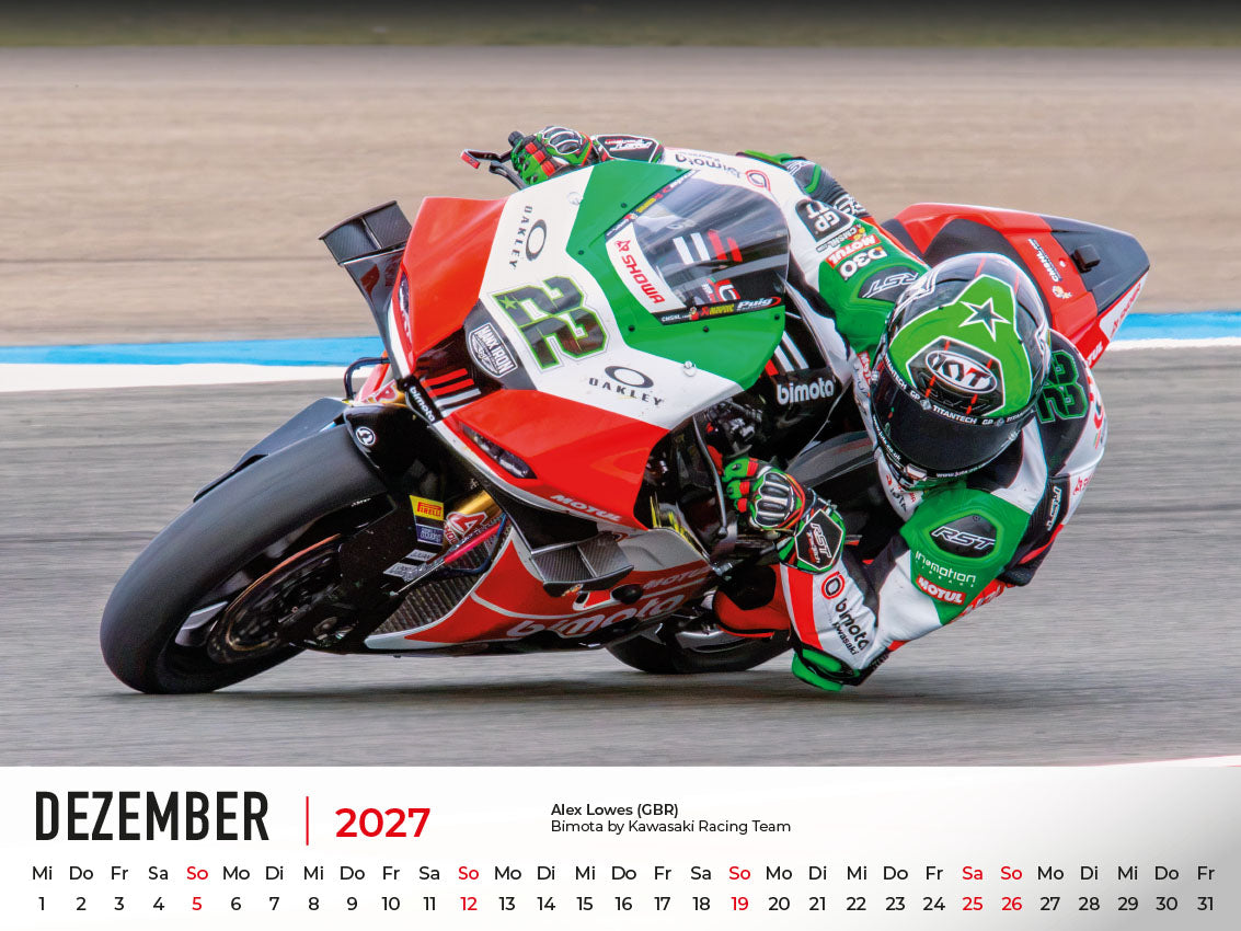 Superbike WM Kalender 2027