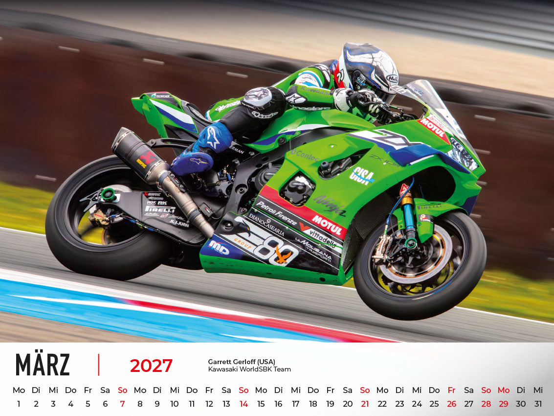 Superbike WM Kalender 2027