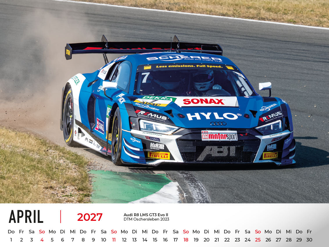 Audi im Rennsport Kalender 2027