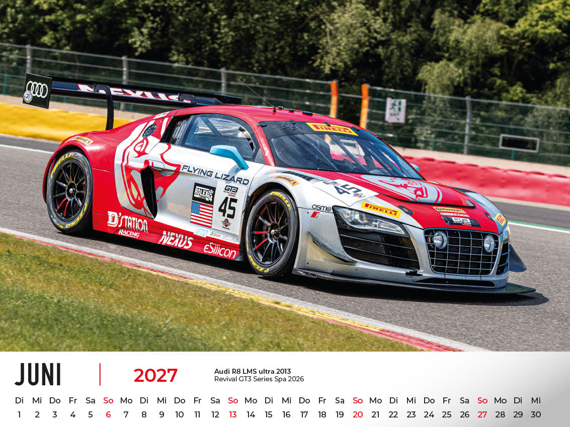 Audi im Rennsport Kalender 2027