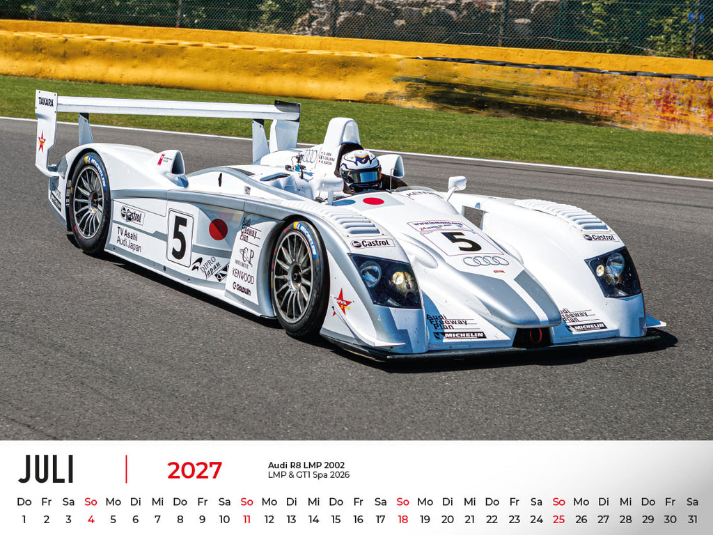 Audi im Rennsport Kalender 2027