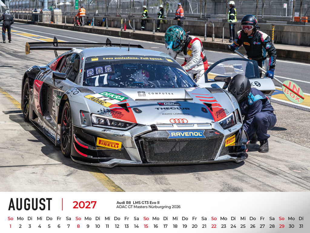 Audi im Rennsport Kalender 2027