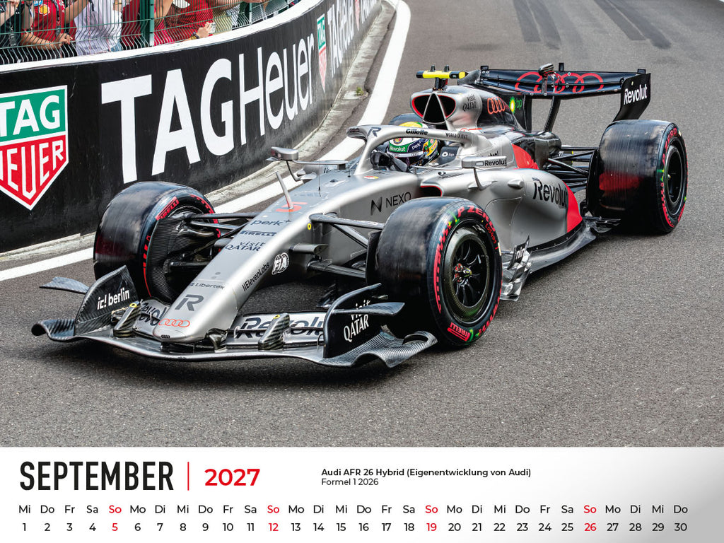 Audi im Rennsport Kalender 2027