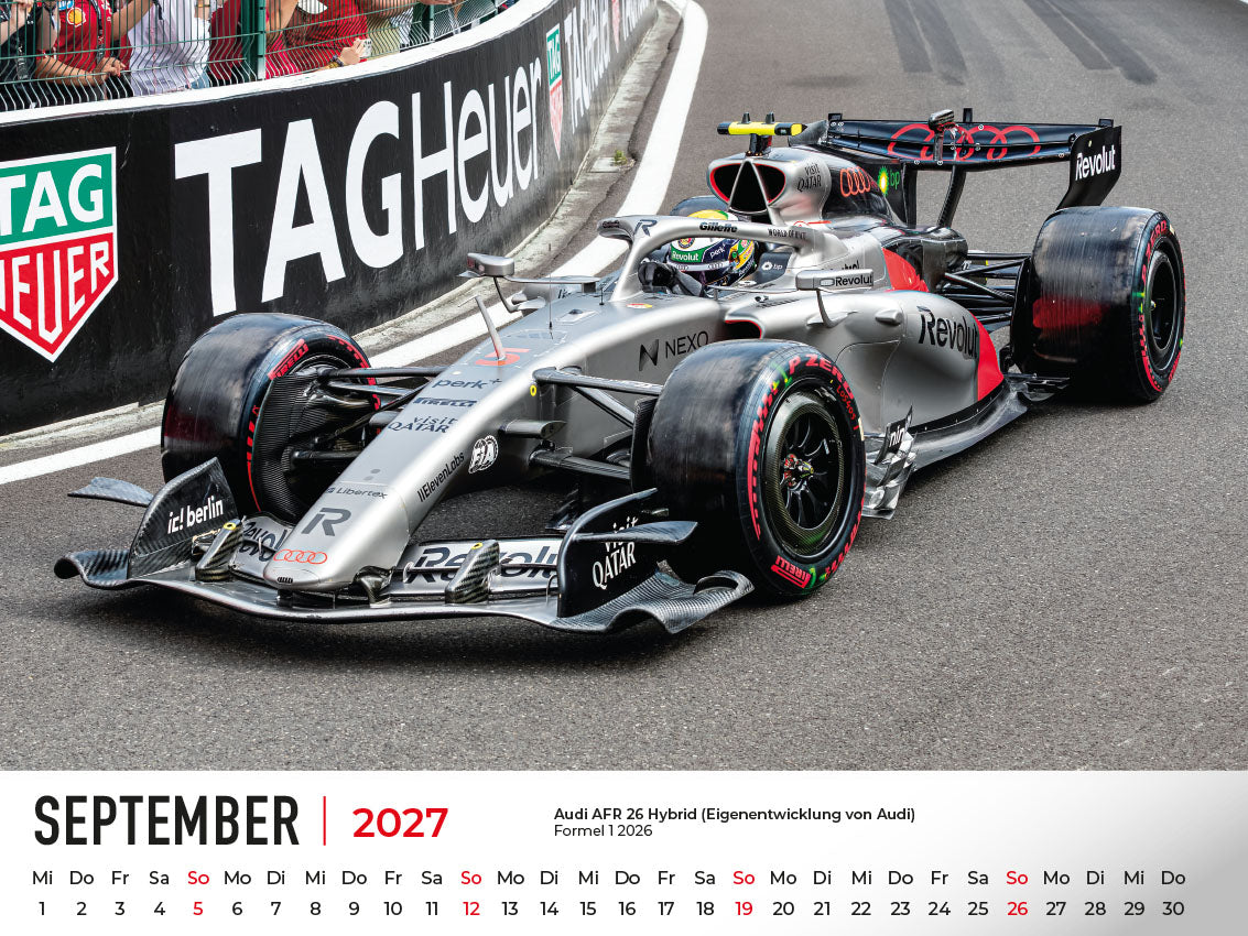 Audi im Rennsport Kalender 2027