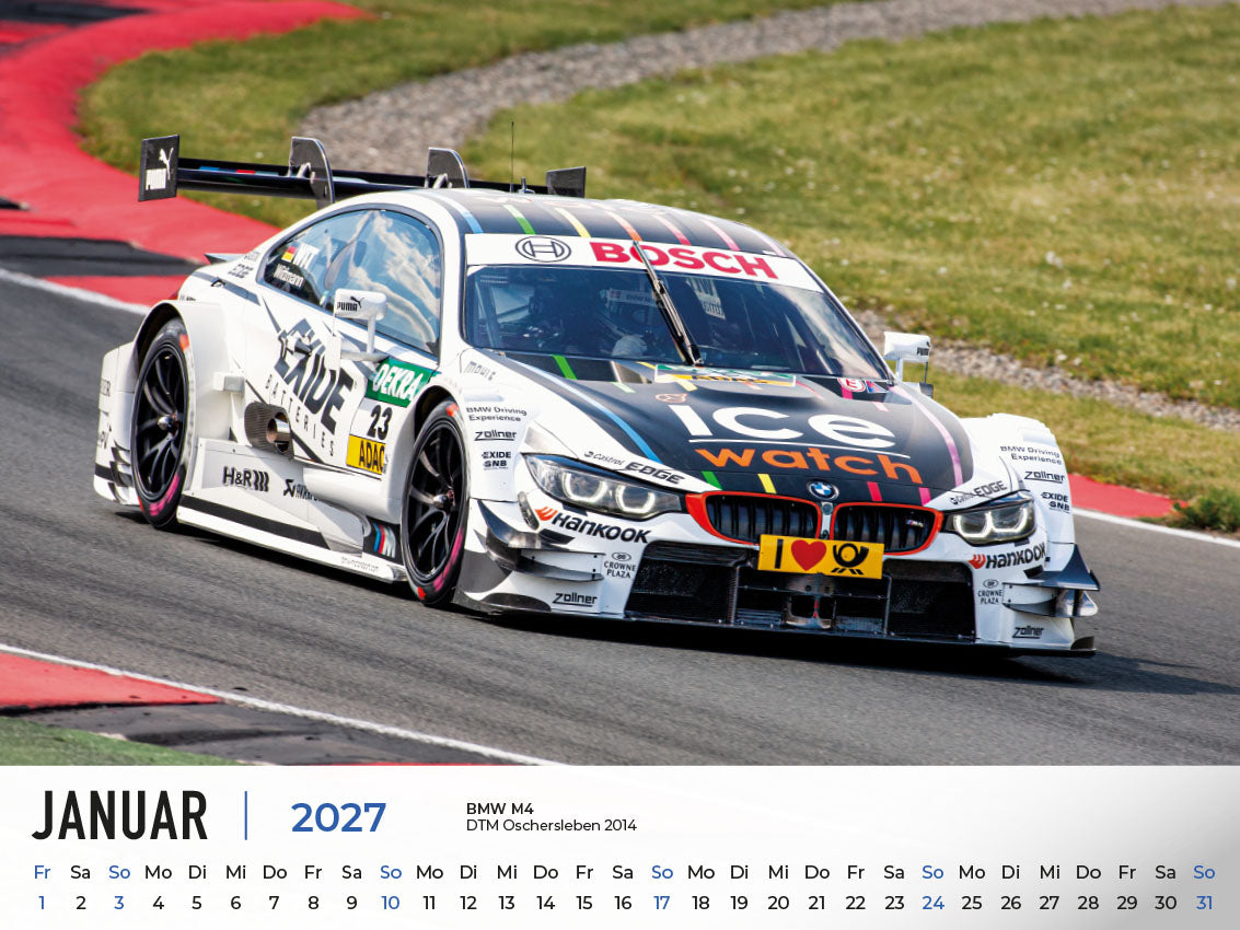 BMW im Rennsport Kalender 2027