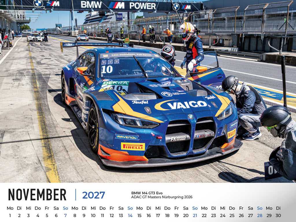 BMW im Rennsport Kalender 2027