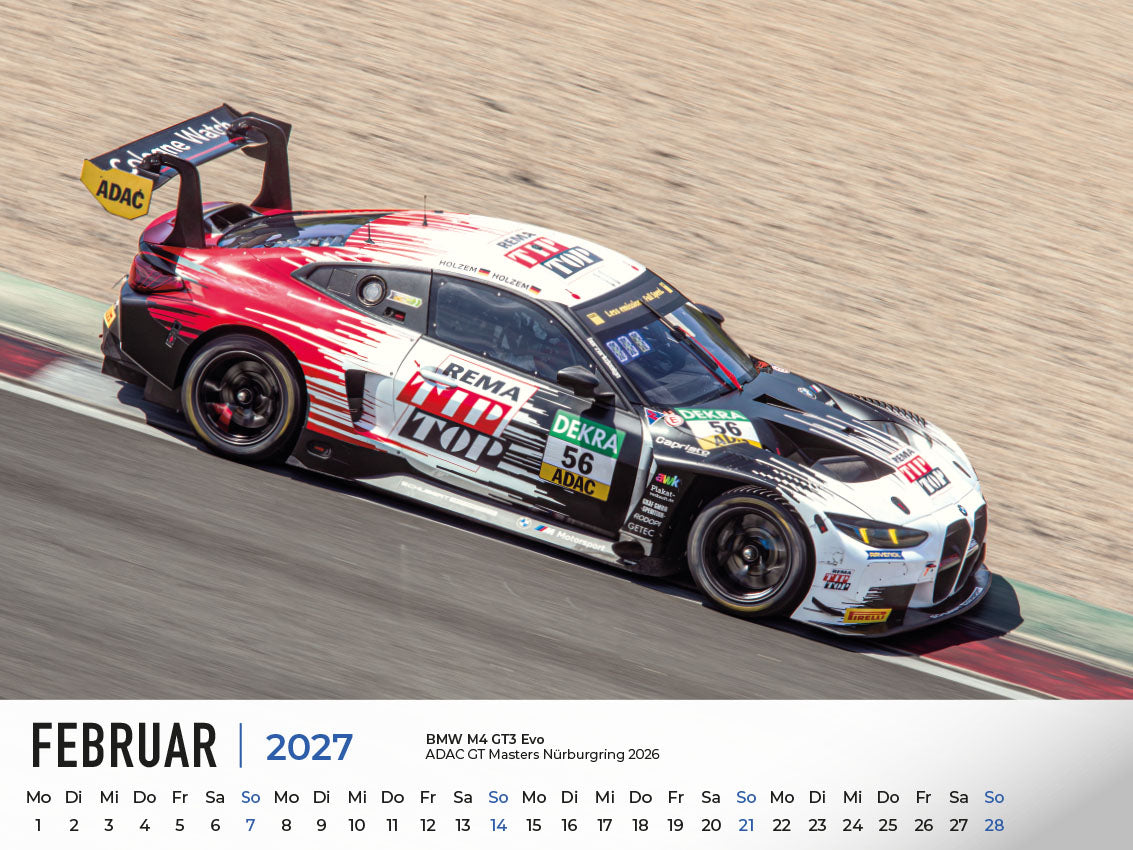 BMW im Rennsport Kalender 2027
