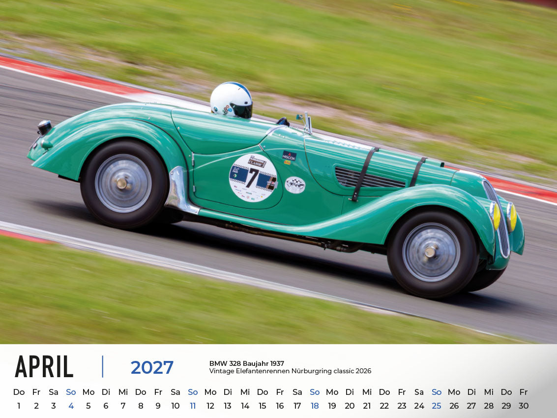 BMW im Rennsport Kalender 2027