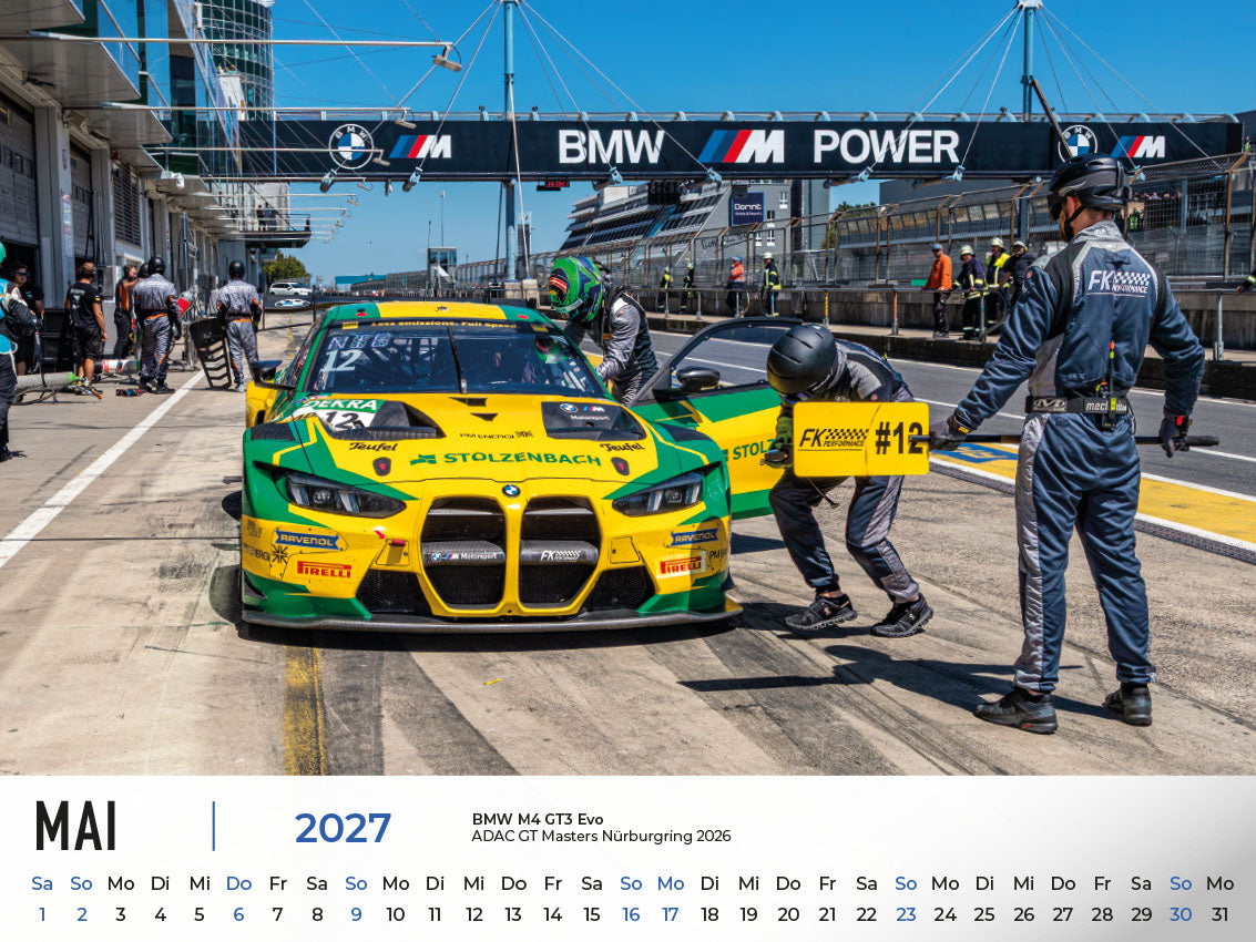 BMW im Rennsport Kalender 2027