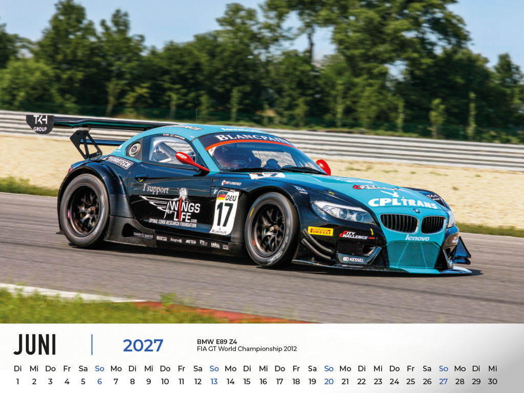 BMW im Rennsport Kalender 2027