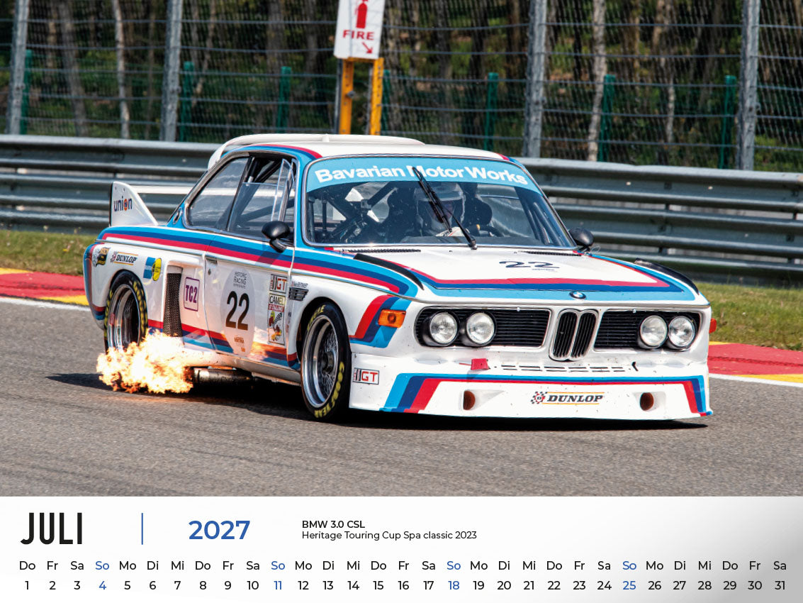 BMW im Rennsport Kalender 2027