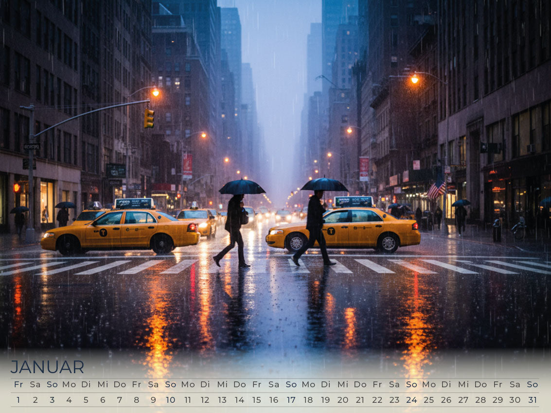 New York Kalender 2027