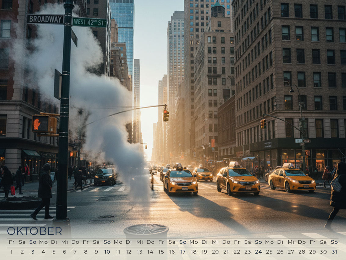 New York Kalender 2027
