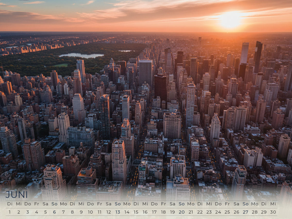 New York Kalender 2027