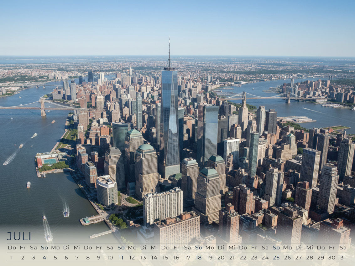 New York Kalender 2027