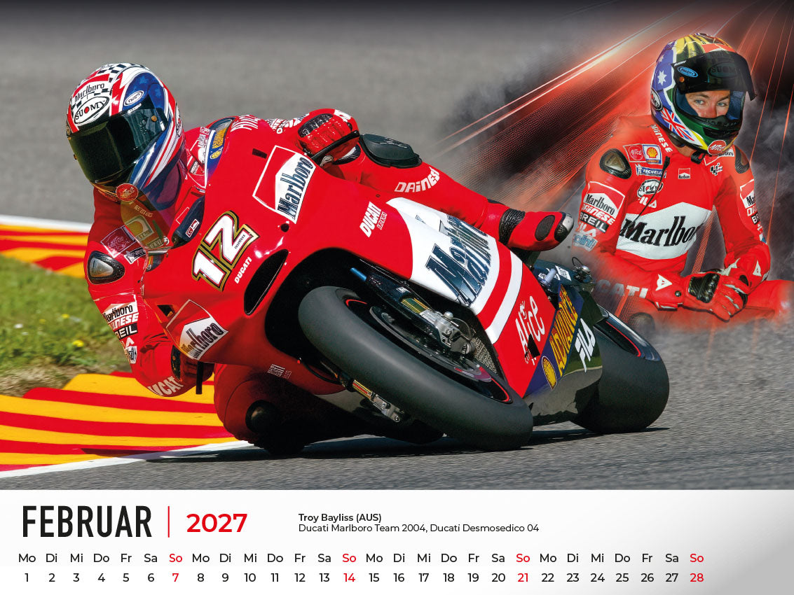 The Best of Ducati im Rennsport Kalender 2027