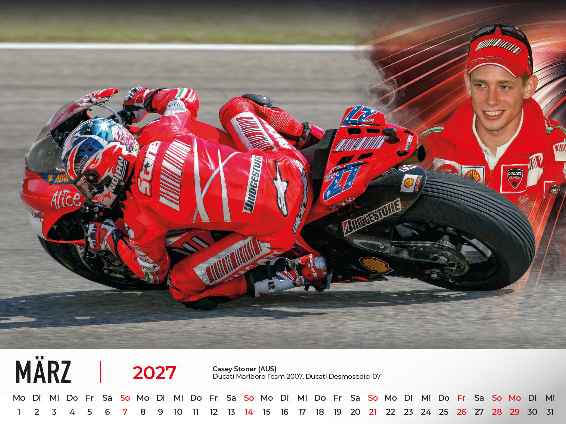 The Best of Ducati im Rennsport Kalender 2027