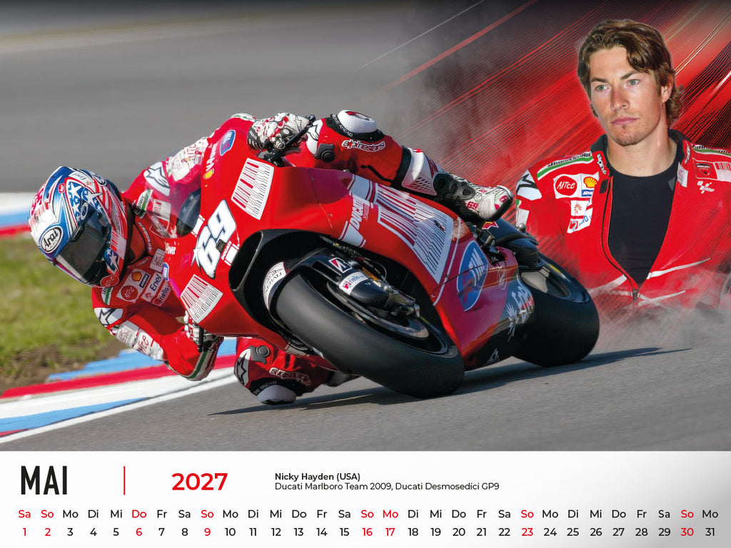 The Best of Ducati im Rennsport Kalender 2027