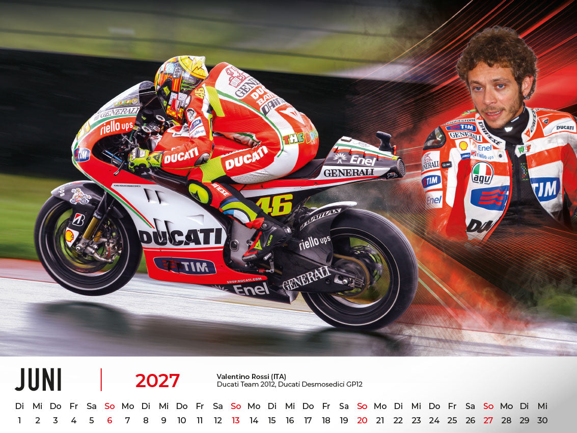 The Best of Ducati im Rennsport Kalender 2027