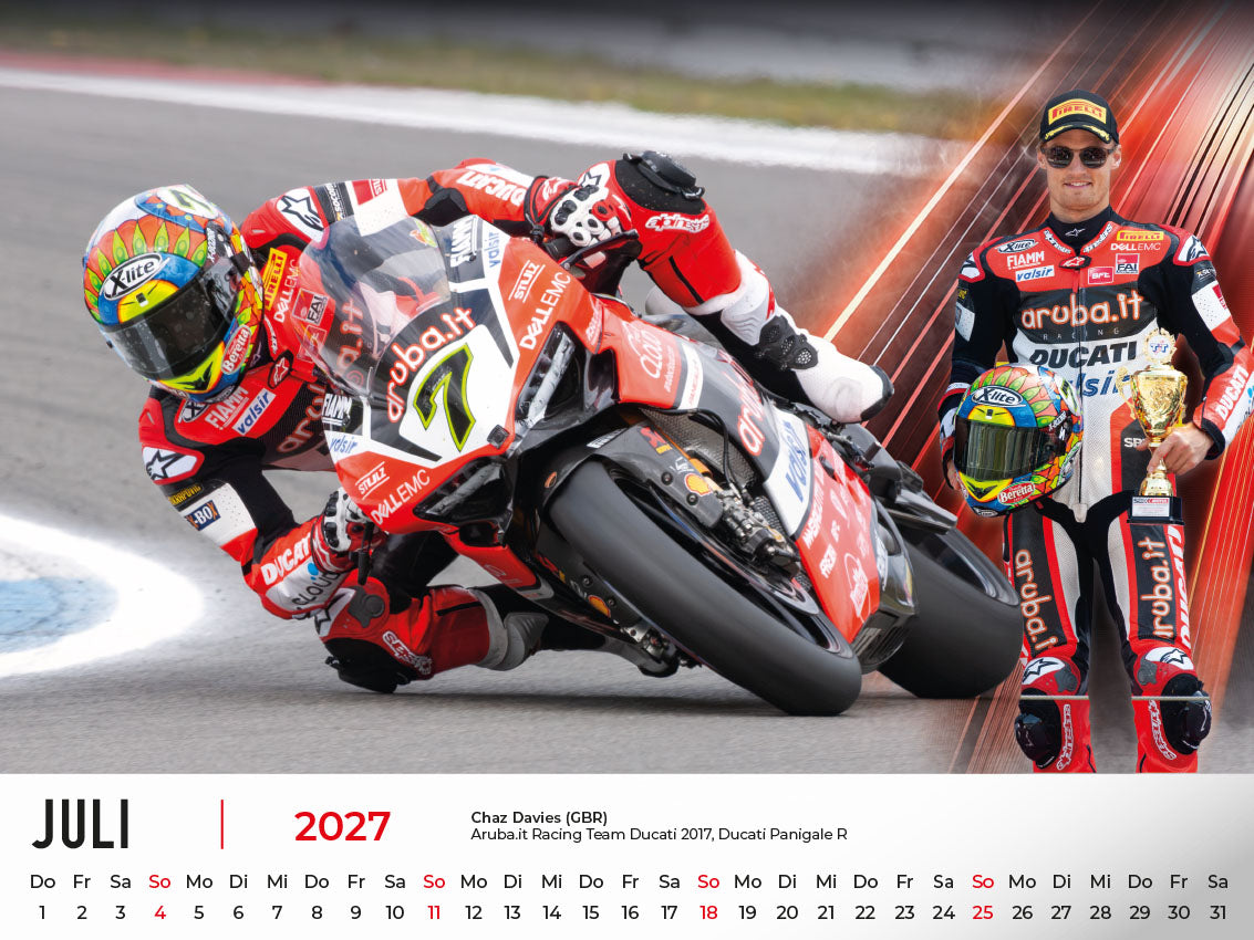 The Best of Ducati im Rennsport Kalender 2027