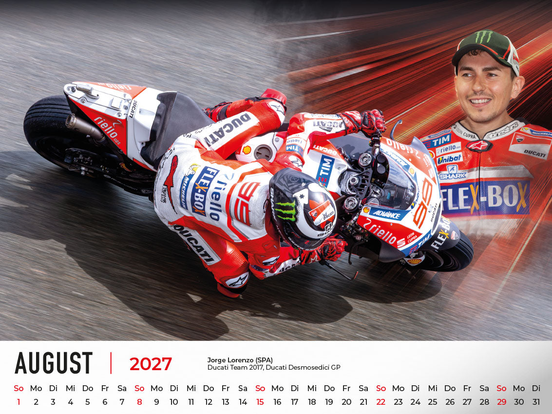 The Best of Ducati im Rennsport Kalender 2027