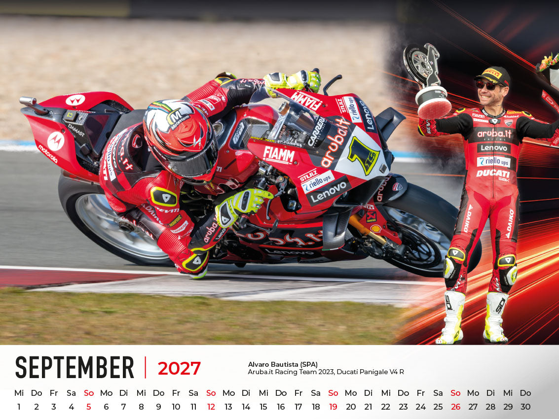 The Best of Ducati im Rennsport Kalender 2027