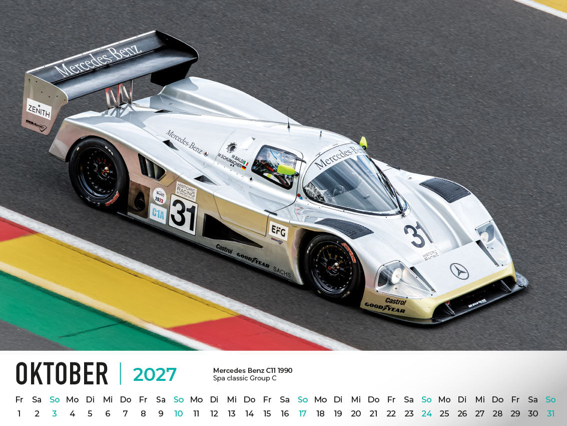 Mercedes im Rennsport Kalender 2027