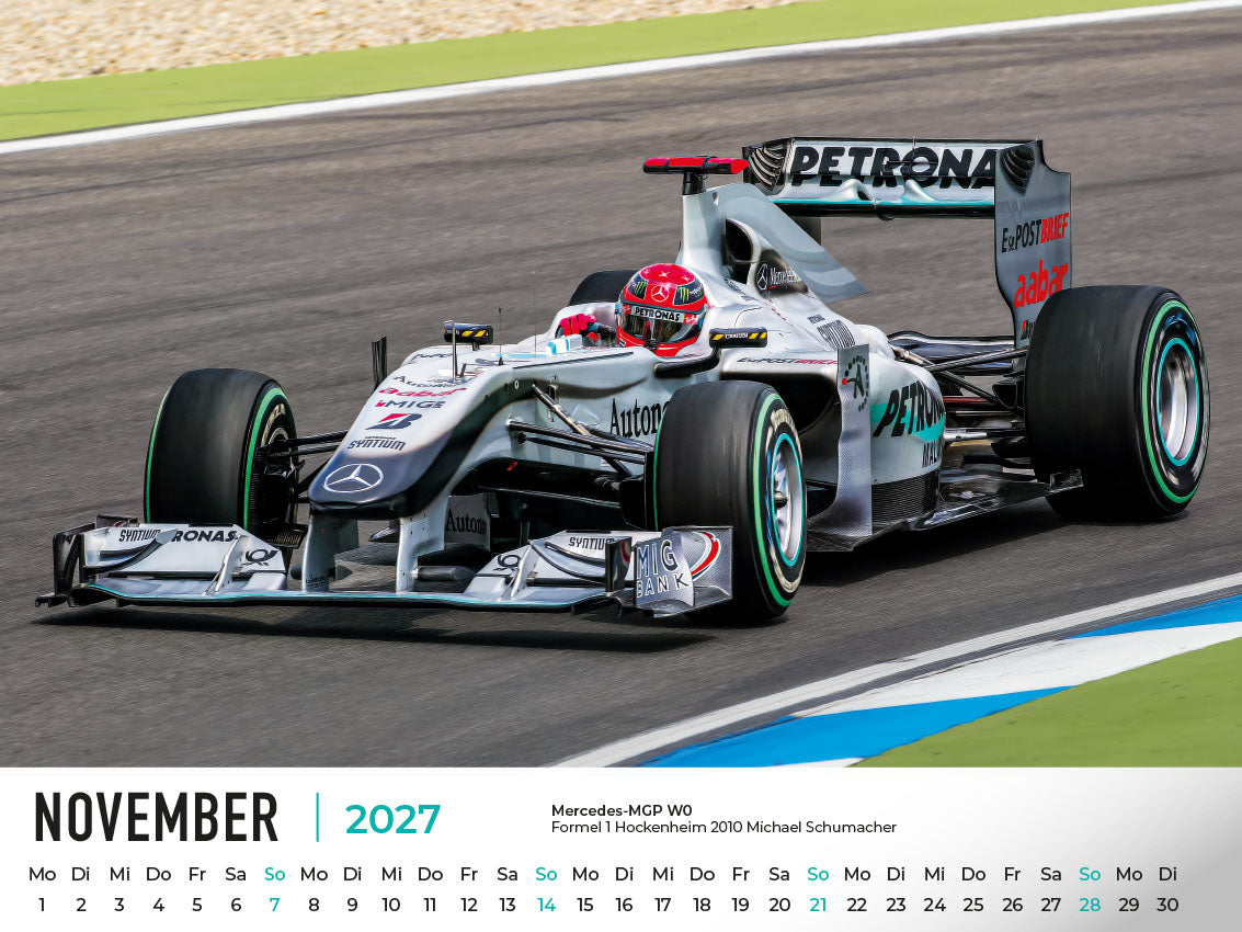 Mercedes im Rennsport Kalender 2027