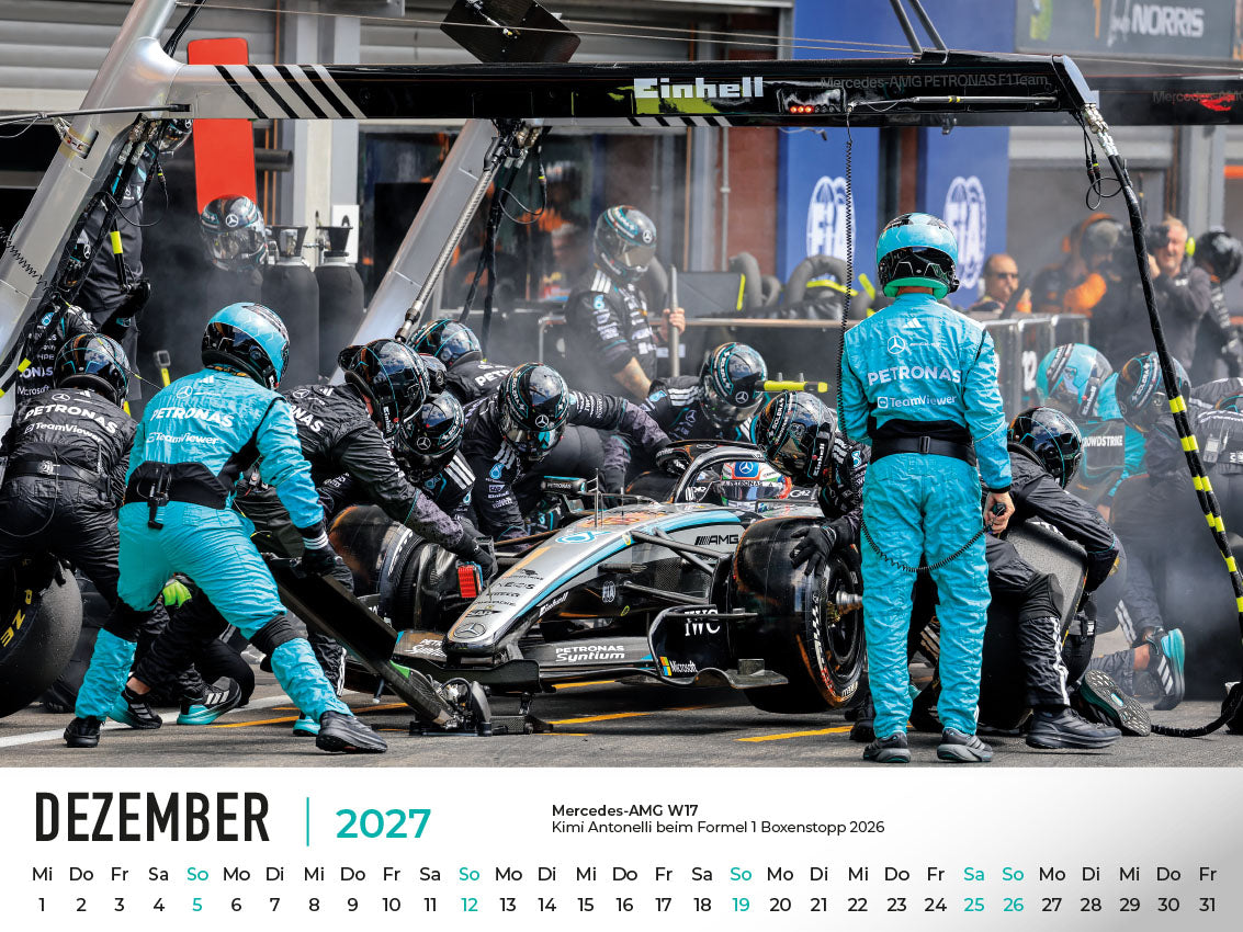 Mercedes im Rennsport Kalender 2027