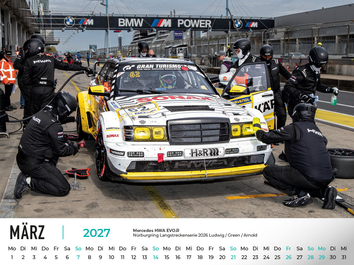 Mercedes im Rennsport Kalender 2027