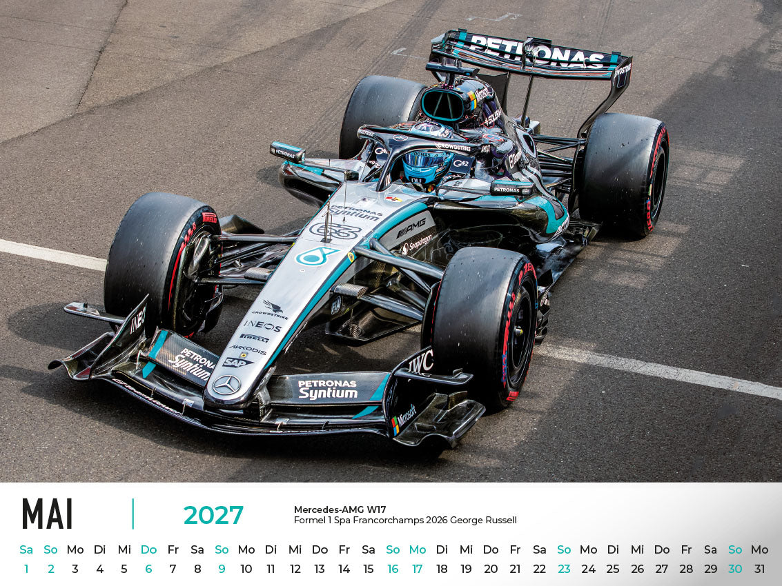Mercedes im Rennsport Kalender 2027