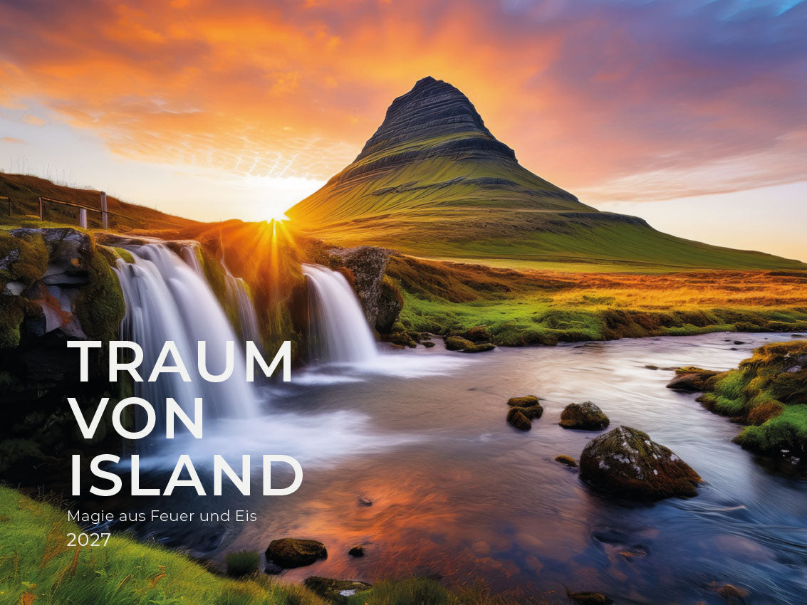 Traum von Island – Magie aus Feuer und Eis Kalender 2027