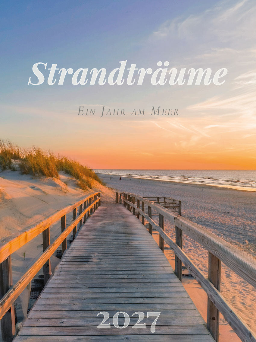 Strandträume – Ein Jahr am Meer Kalender 2027