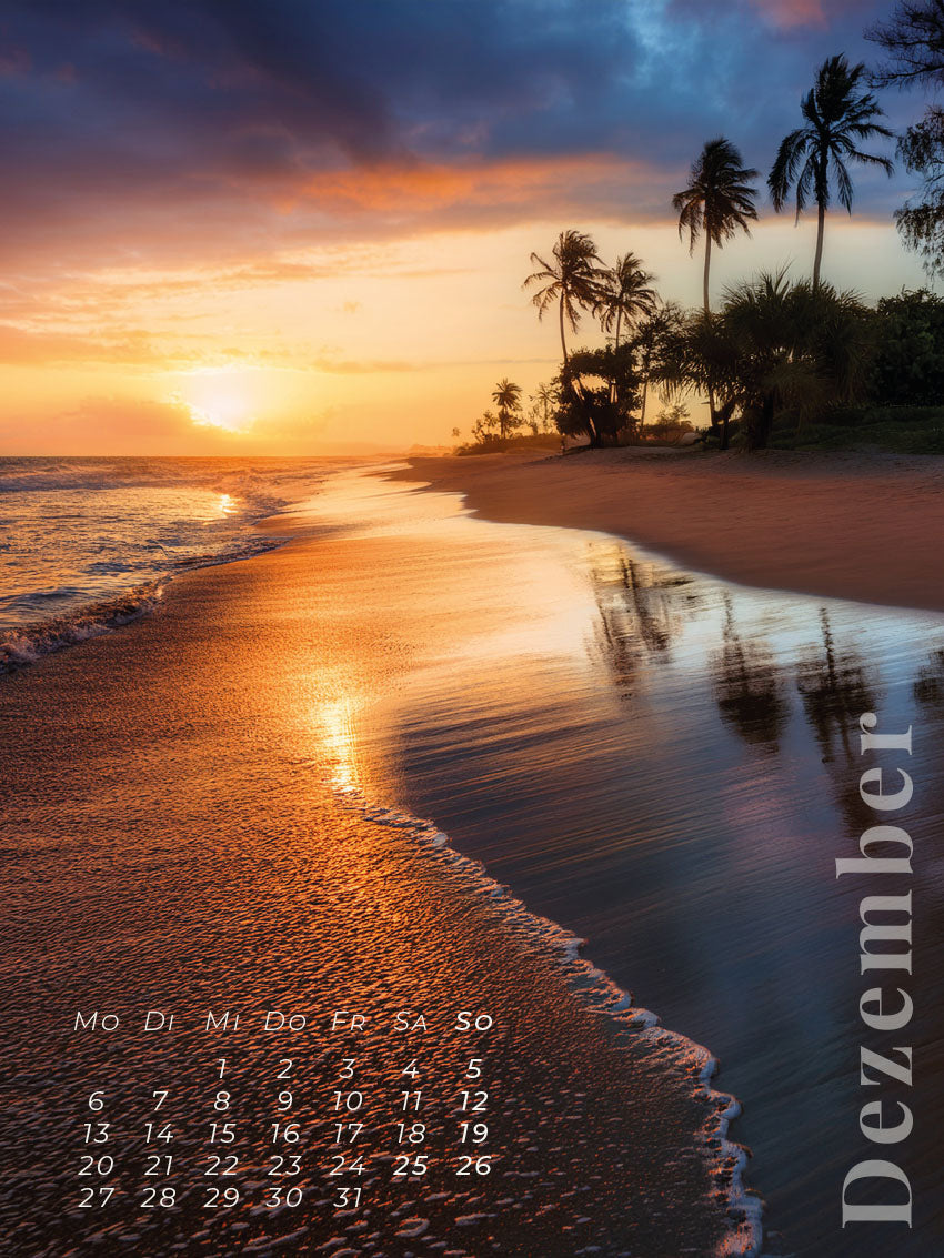 Strandträume – Ein Jahr am Meer Kalender 2027