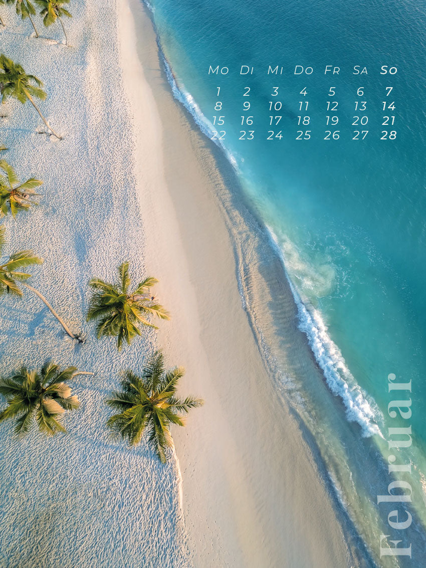 Strandträume – Ein Jahr am Meer Kalender 2027