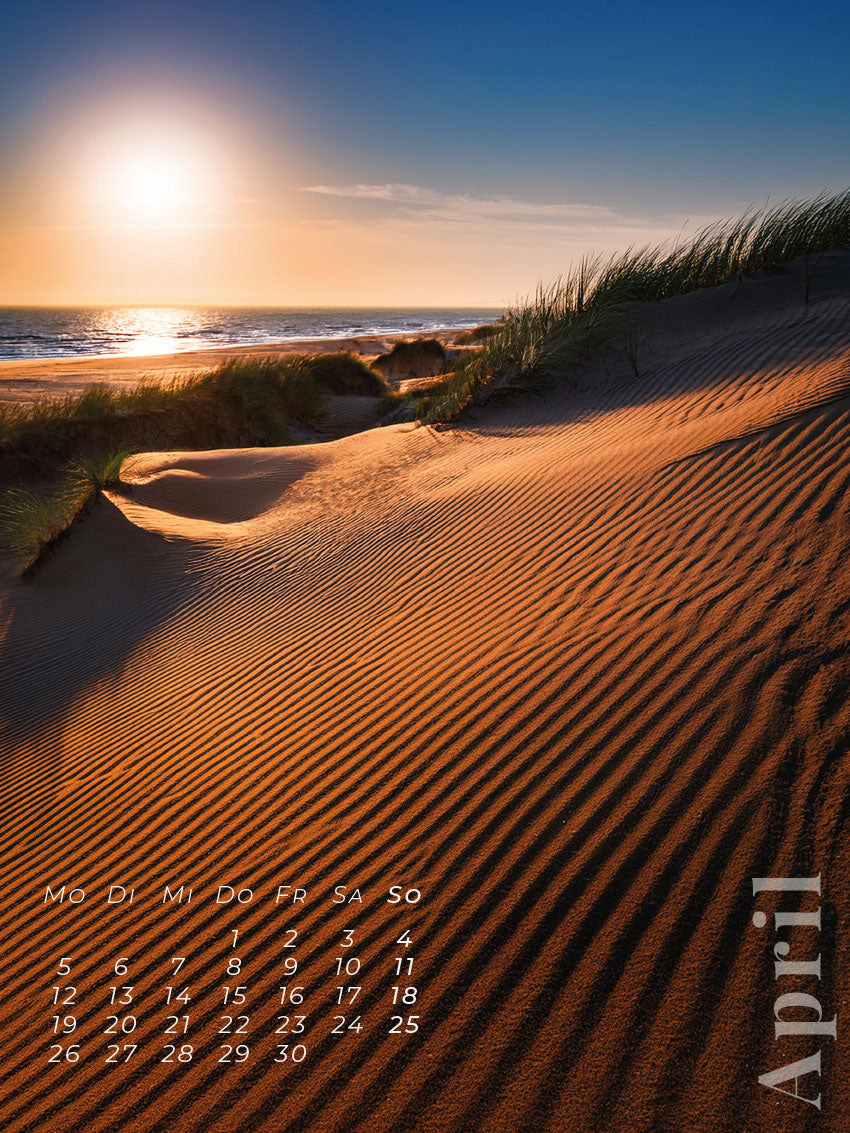 Strandträume – Ein Jahr am Meer Kalender 2027