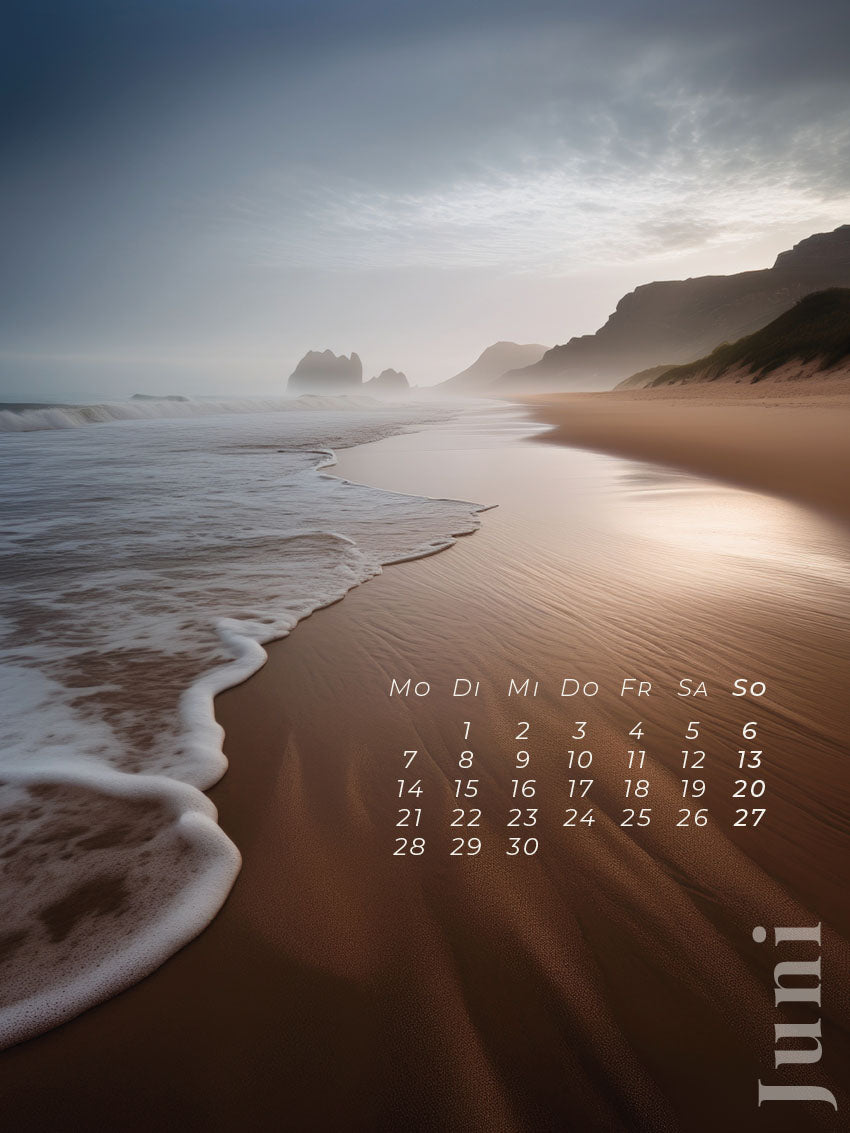 Strandträume – Ein Jahr am Meer Kalender 2027
