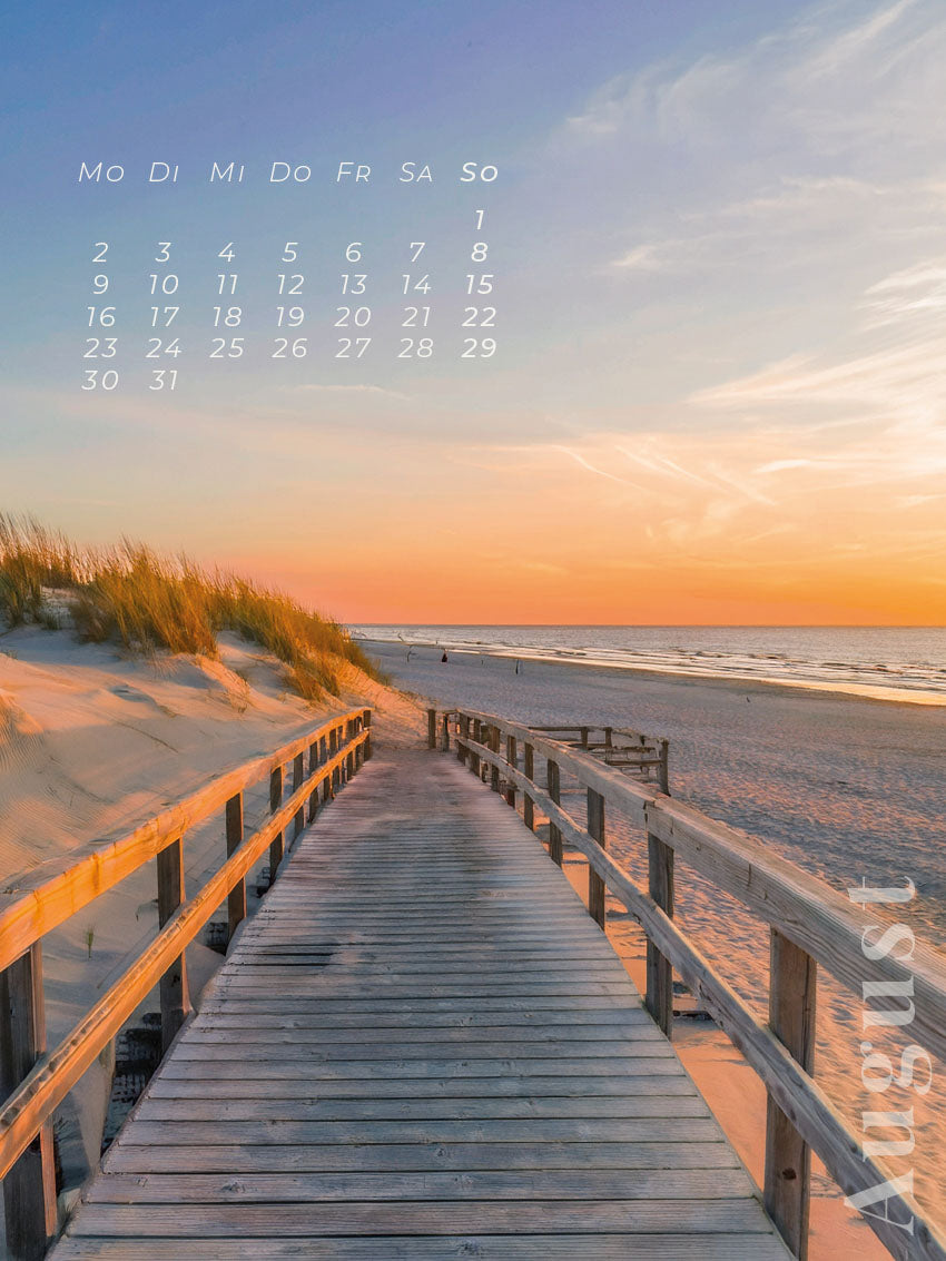 Strandträume – Ein Jahr am Meer Kalender 2027