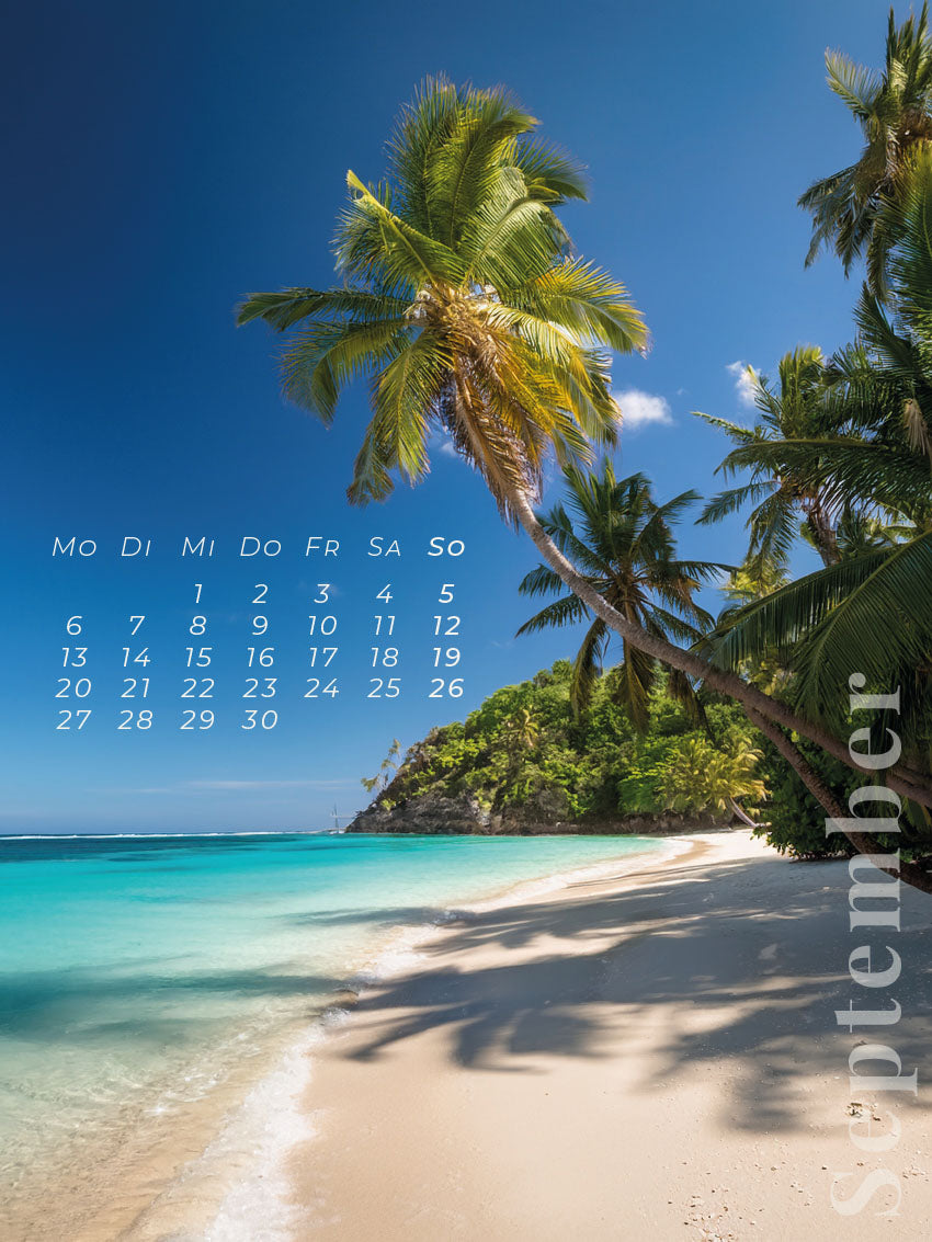 Strandträume – Ein Jahr am Meer Kalender 2027