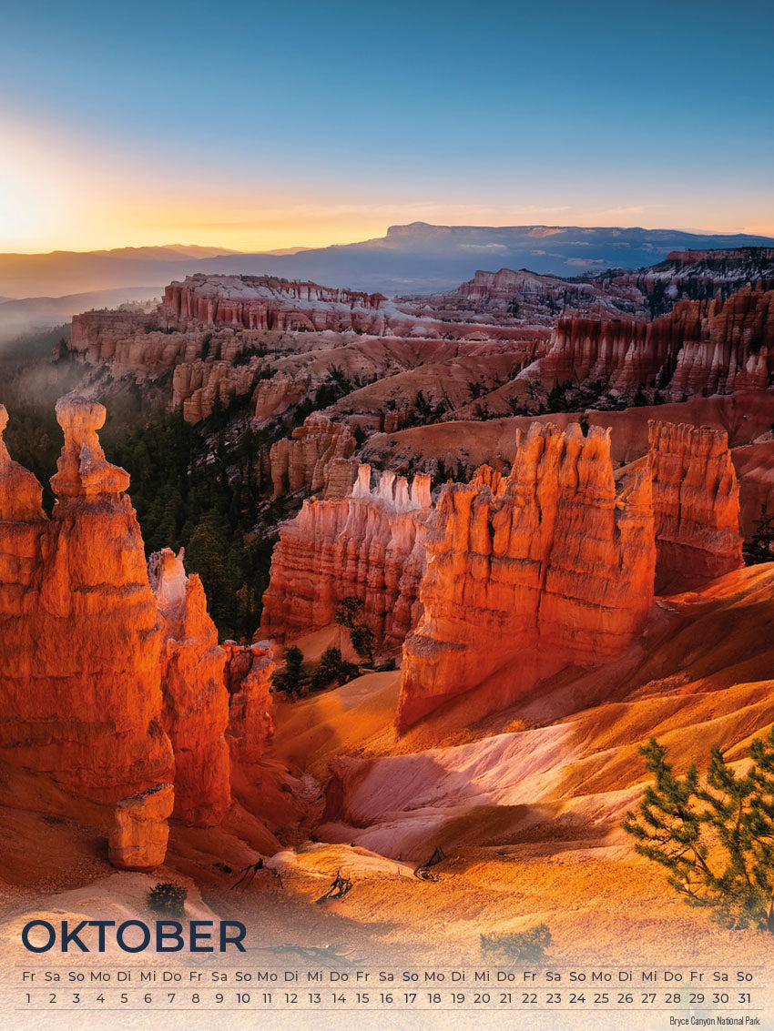 Westküste – Küsten, Canyons und Naturwunder Kalender 2027