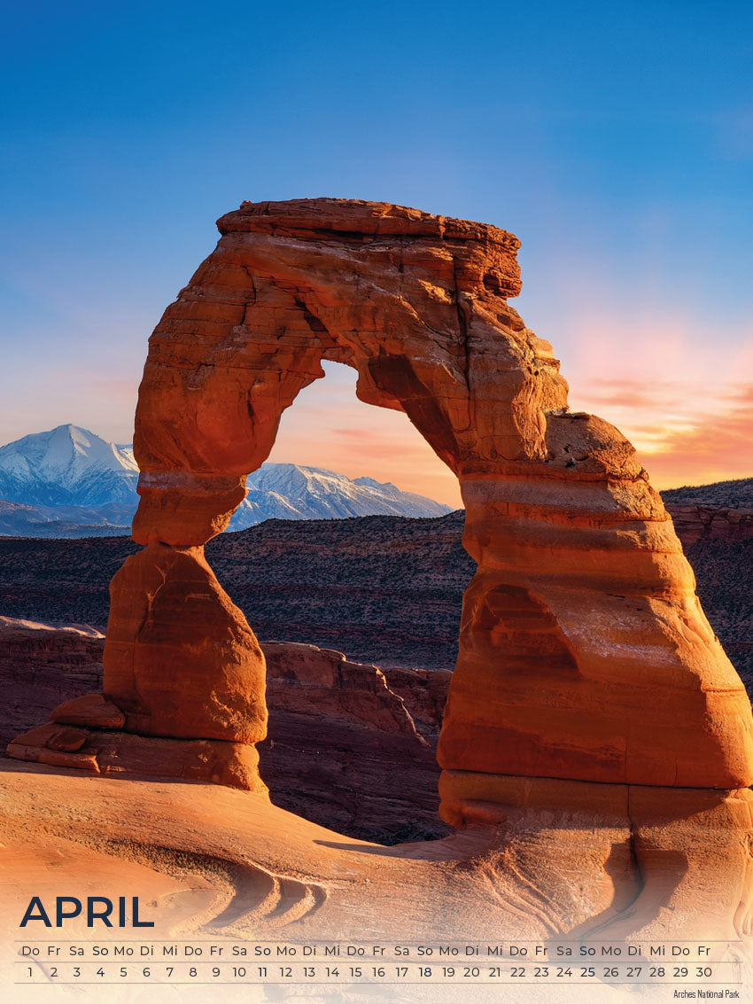 Westküste – Küsten, Canyons und Naturwunder Kalender 2027
