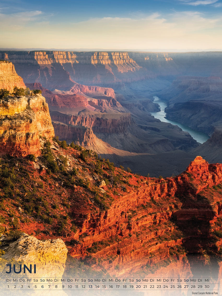 Westküste – Küsten, Canyons und Naturwunder Kalender 2027