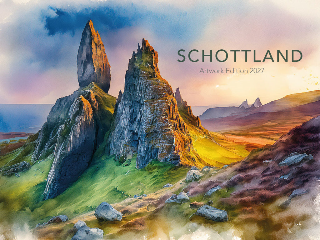 Schottland Artwork Edition Kalender 2027