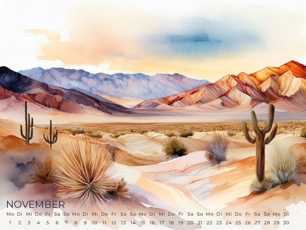 Kalifornien Artwork Edition Kalender 2027