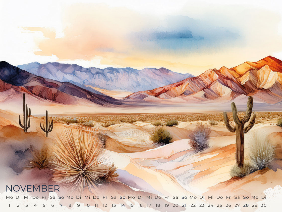 Kalifornien Artwork Edition Kalender 2027