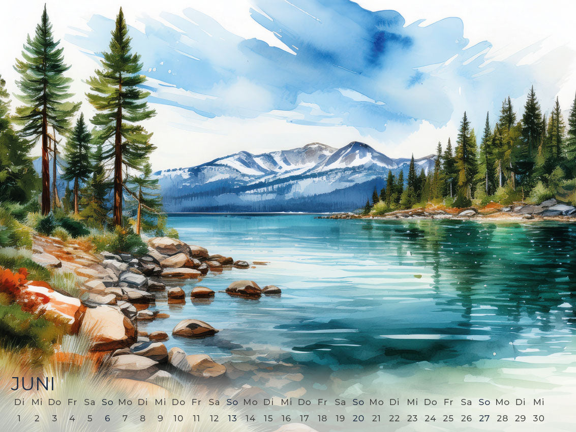 Kalifornien Artwork Edition Kalender 2027