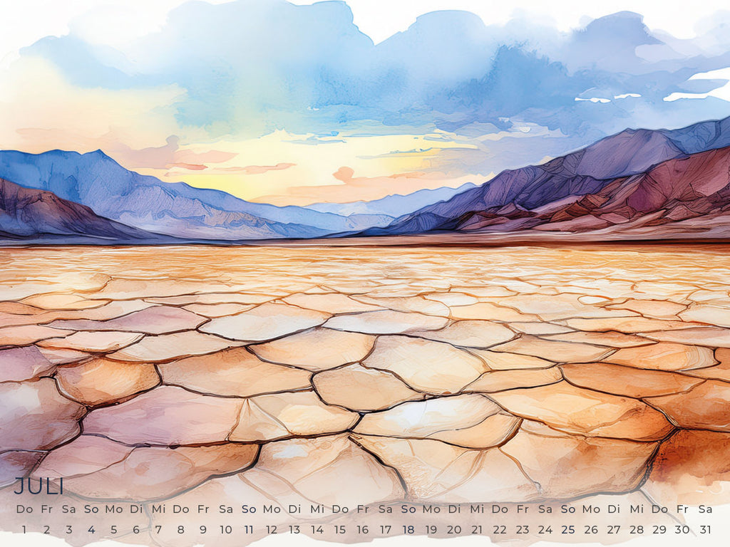 Kalifornien Artwork Edition Kalender 2027