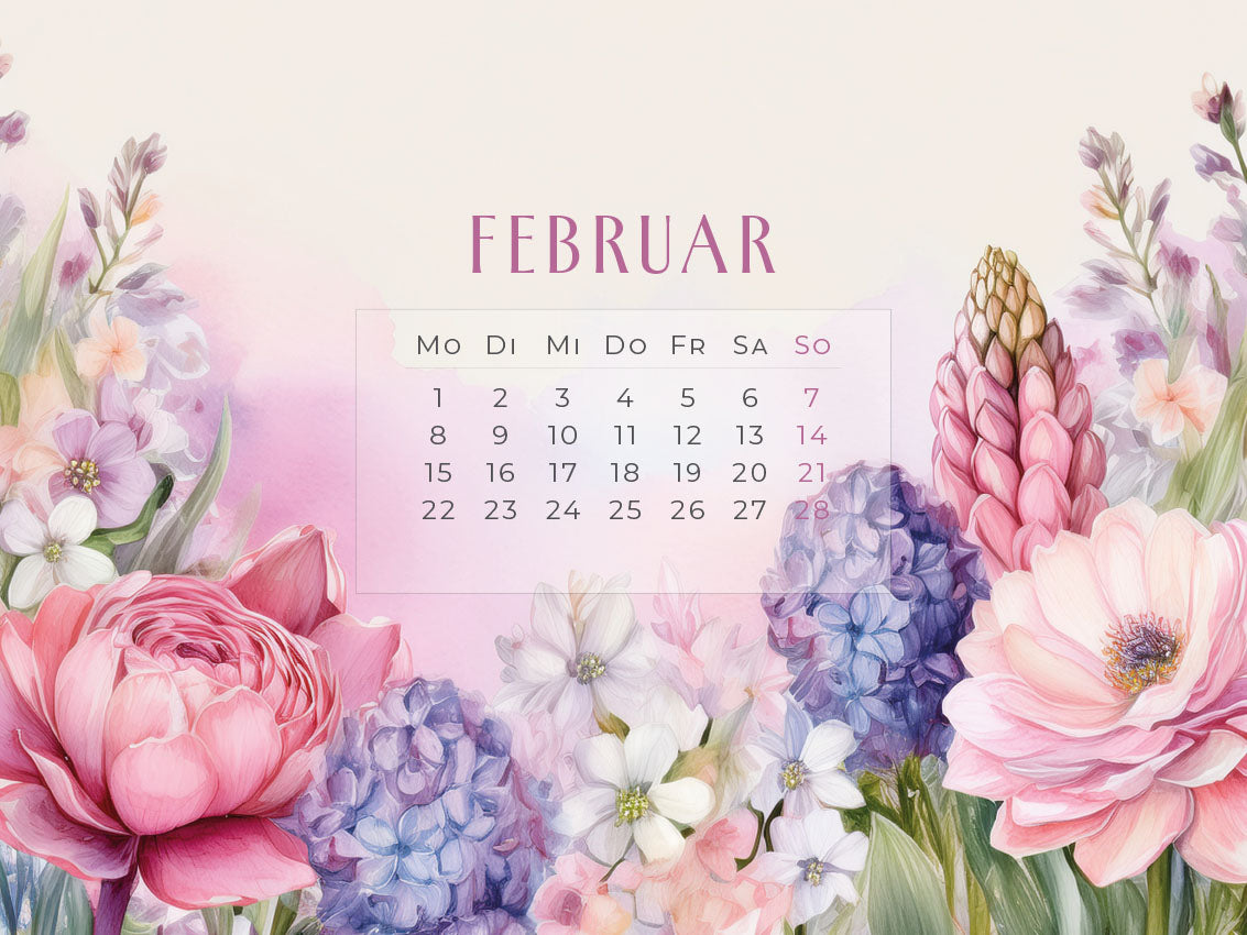 Flowers – Ein Jahr in Blüte Kalender 2027