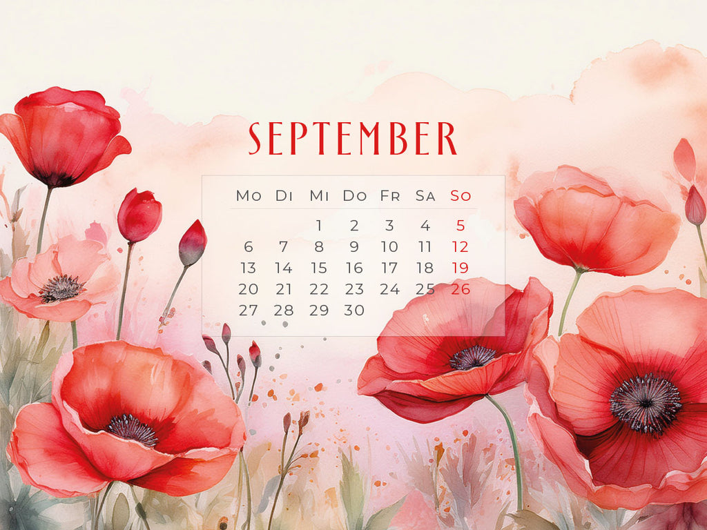 Flowers – Ein Jahr in Blüte Kalender 2027